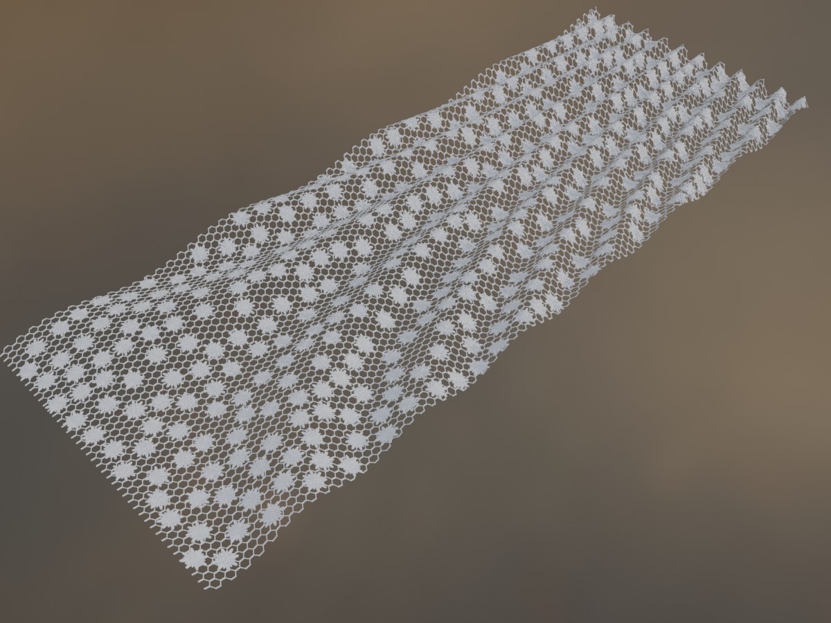 Procedural Lace Render